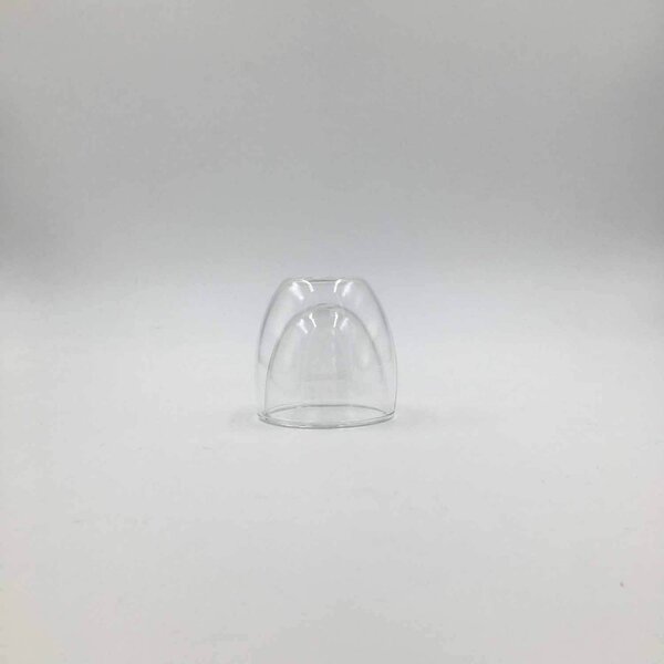TYGLASS Termopohár s dvojitým sklom 80ml - clean číry 6ks
