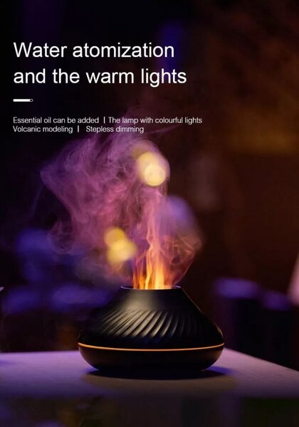 Kinscoter aróma difuzer Fire Ring black DQ-705