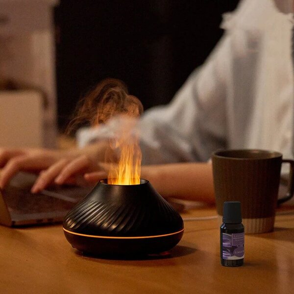 Kinscoter aróma difuzer Fire Ring black DQ-705