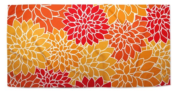 Sablio Uterák Farebné kvety - 30x50 cm