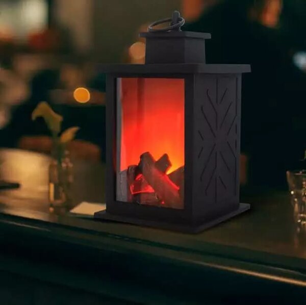 Kahan - lampáš LED imitácia kozubového plameňa