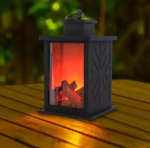 Kahan - lampáš LED imitácia kozubového plameňa