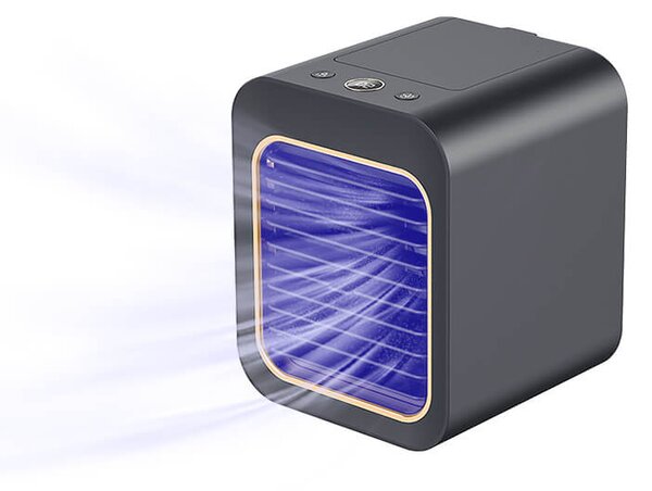 Ventilátor a zvlhčovač vzduchu CUBE Biely