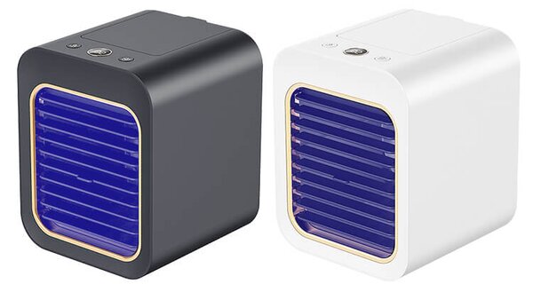 Ventilátor a zvlhčovač vzduchu CUBE Biely