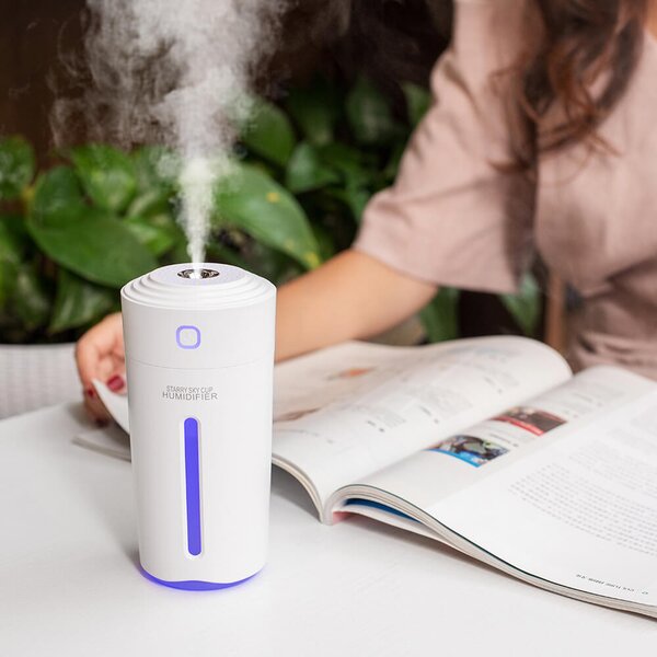 Difuzer Humidifier - ružový 280ml