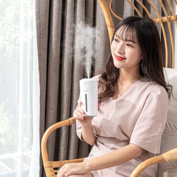 Difuzer Humidifier - ružový 280ml