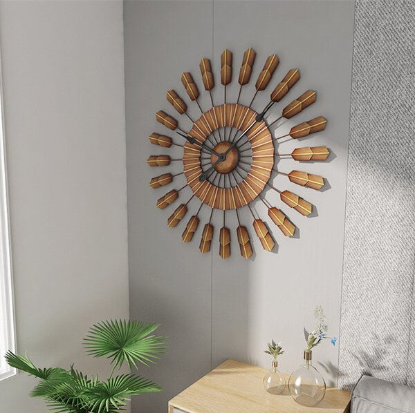 Dizajnové nástenné hodiny India 60cm