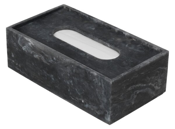 Krabička na vreckovky Mist, Charcoal – Ferm Living