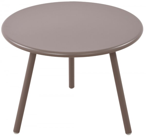 Konferenčný stolík Minot - v45 x Ø60 cm - Taupe