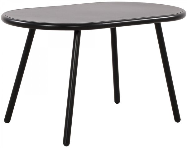 Konferenčný stolík Velva - v45 x 80 x 45 cm - Čierna