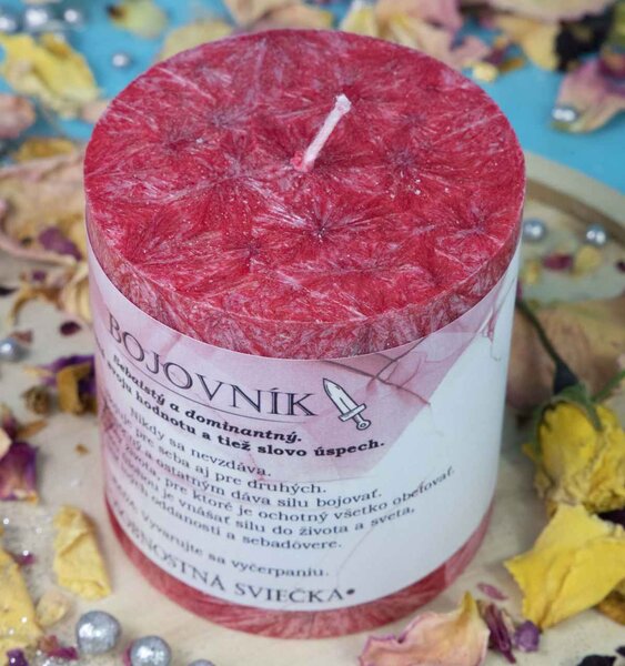 Bojovník - Sviečka osobnosti