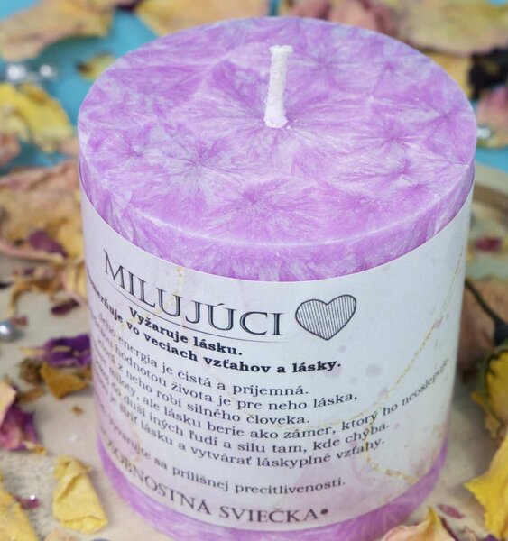 Milujúci - Sviečka osobnosti