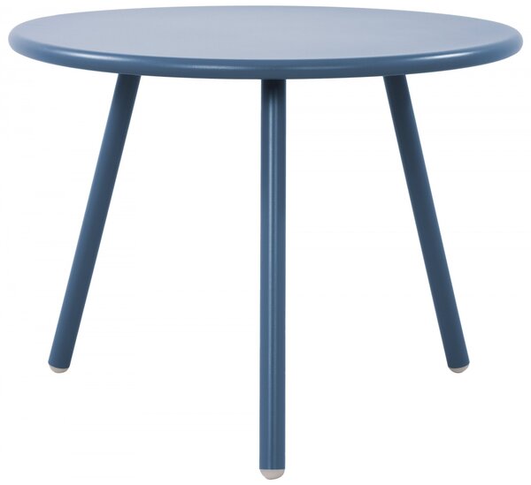 Konferenčný stolík Minot - v45 x Ø60 cm - Modrá