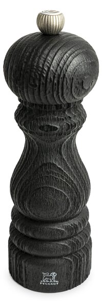 Peugeot Drevený mlynček na soľ Paris Nature, 18 cm, čierny 41410