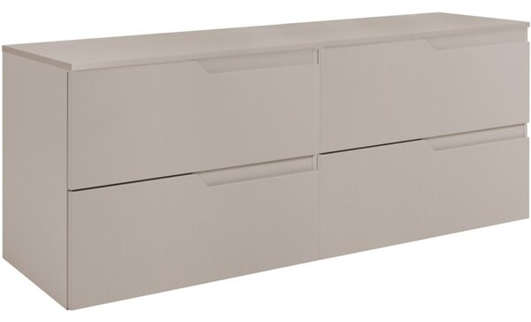 MODERN kašmír K120DK závesná skrinka pod umývadlo 120 cm