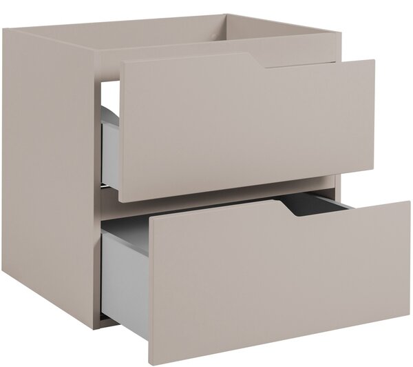 MODERN kašmír K120DC závesná skrinka pod umývadlo 120 cm