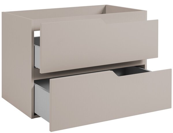 MODERN kašmír K160DC závesná skrinka pod umývadlo 160 cm