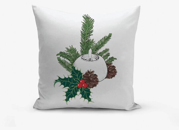 XPOSE® Set obliečok na vankúš SVIEČKY 40x40 cm - set 4ks