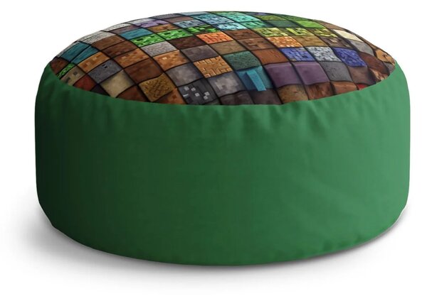 Sablio Taburet Circle Blocks Abstract: 38x48 cm