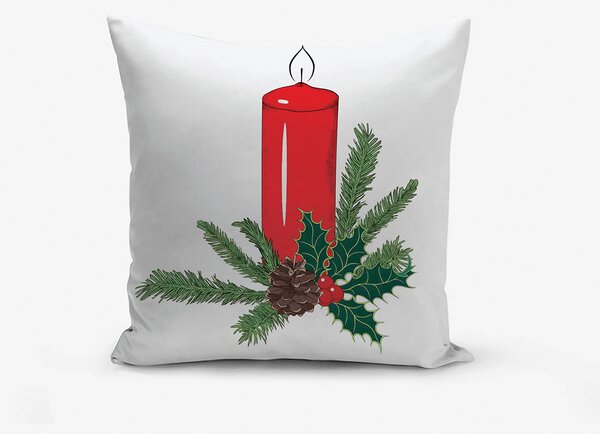 XPOSE® Set obliečok na vankúš SVIEČKY 40x40 cm - set 4ks