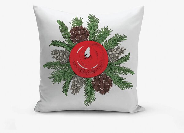 XPOSE® Set obliečok na vankúš SVIEČKY 40x40 cm - set 4ks
