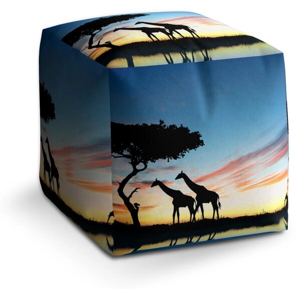 Sablio Taburet Sahara - 40x40x40 cm