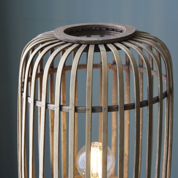 Brilliant - Stojacia lampa WOODROW 1xE27/60W/230V bambus