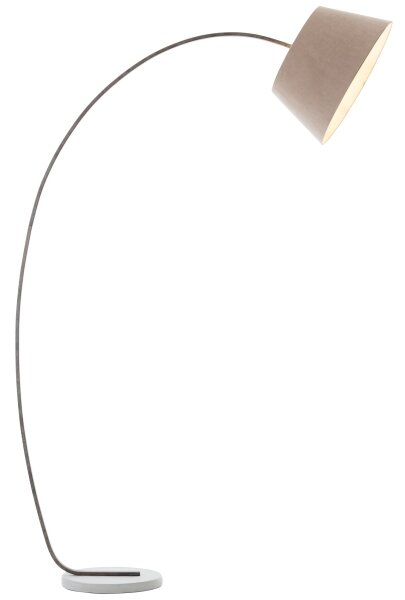 Brilliant - Stojacia lampa BROK 1xE27/60W/230V taupe
