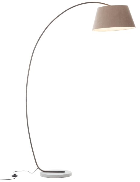Brilliant - Stojacia lampa BROK 1xE27/60W/230V taupe