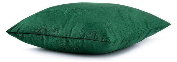 Súprava 2 zelených obliečok na vankúš so zamatovým povrchom AmeliaHome Peacock, 45 x 45 cm