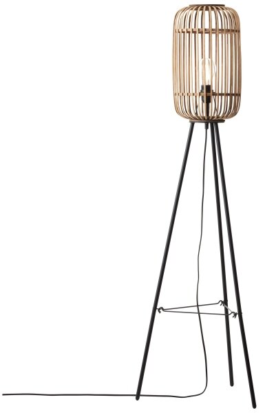 Brilliant - Stojacia lampa WOODROW 1xE27/60W/230V bambus