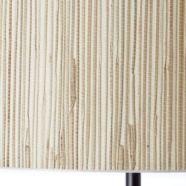 Brilliant - Stojacia lampa WIMEA 1xE27/52W/230V čierna/béžová