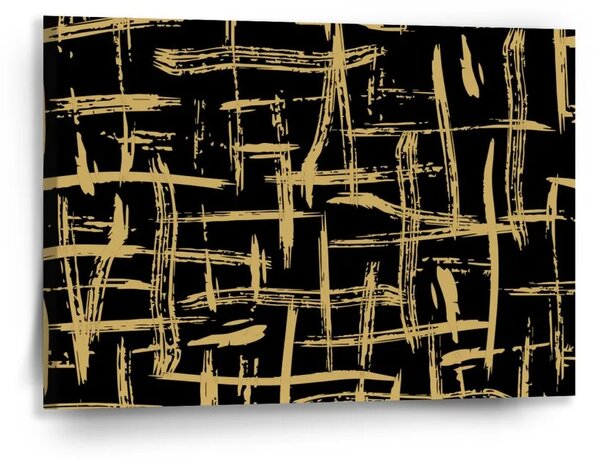 Sablio Obraz Zlaté Maľovanie - 90x60 cm