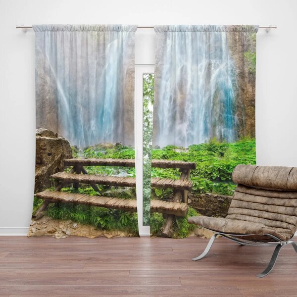 Sablio Záves Posedenie pri vodopáde: 2 ks 140x250 cm