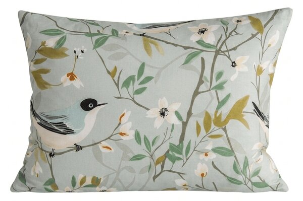 Obliečka na vankúš z mikrovlákna FLORIBIRD 50x70 cm, zelený