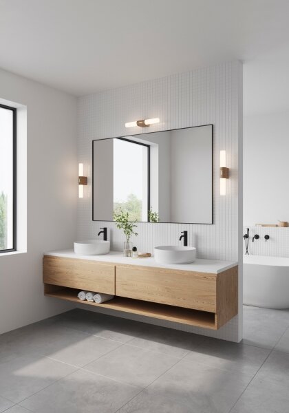 Nordlux - LED kúpeľňové osvetlenie zrkadla HELVA LED/9W/230V IP44