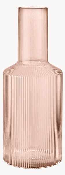 Ručne fúkaná karafa's reliéfnym vzorom Ripple, 1 l
