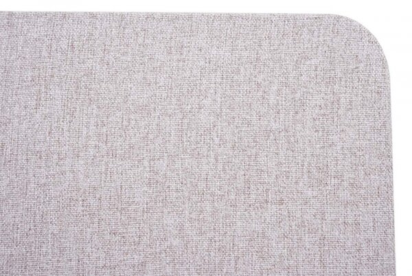 Akustický panel na stôl HWC-G75 - dvojstenná látka/textil - 60x160cm - sivá