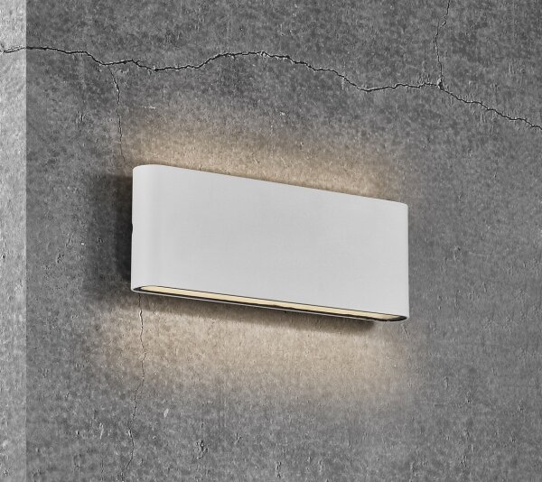 Nordlux - LED vonkajšie nástenné svietidlo KINVER LED/10W/230V IP54 biela