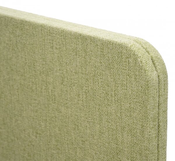 Akustický panel na stôl HWC-G75 - dvojstenná látka/textil - 60x160 cm - zelená
