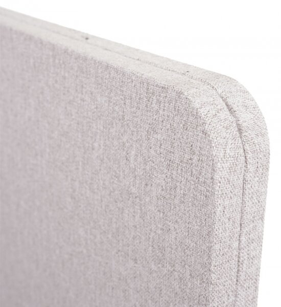 Akustický panel na stôl HWC-G75 - dvojstenná látka/textil - 60x160cm - sivá