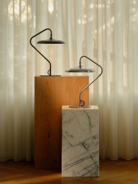 DFTP by Nordlux - LED stolná lampa ARTIST LED/15W/230V čierna