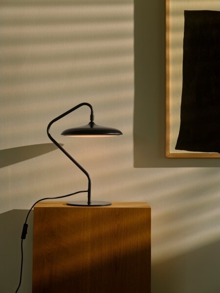 DFTP by Nordlux - LED stolná lampa ARTIST LED/15W/230V čierna