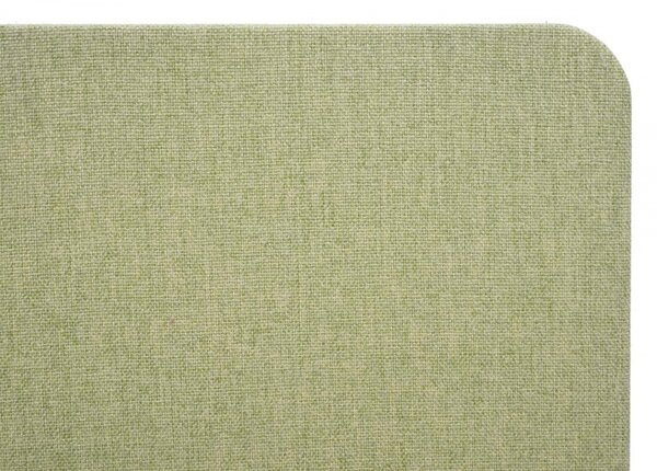 Akustický panel na stôl HWC-G75 - dvojstenná látka/textil - 60x160 cm - zelená
