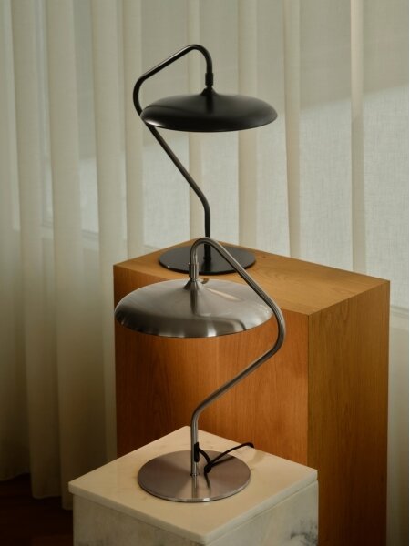 DFTP by Nordlux - LED stolná lampa ARTIST LED/15W/230V čierna