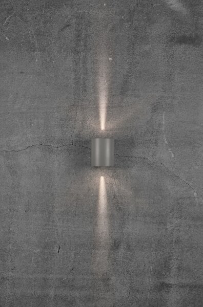 Nordlux - LED vonkajšie nástenné svietidlo CANTO 2xLED/5,5W/230V IP44 sivá