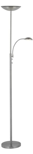 Brilliant - LED stmievateľná stojacia lampa ROSANNA 2xLED/13W/230V matný chróm