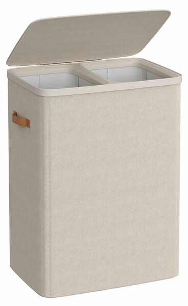 Kôš na bielizeň Daisy Beige 2x85l