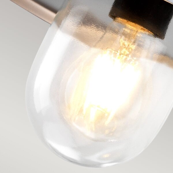 Elstead KLAMPENBORG -Vonkajšie nástenné svietidlo KLAMPENBORG 1xE27/60W/230V IP44