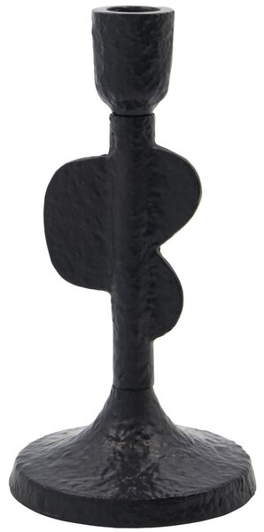 Kovový svietnik Donna Black 20 cm